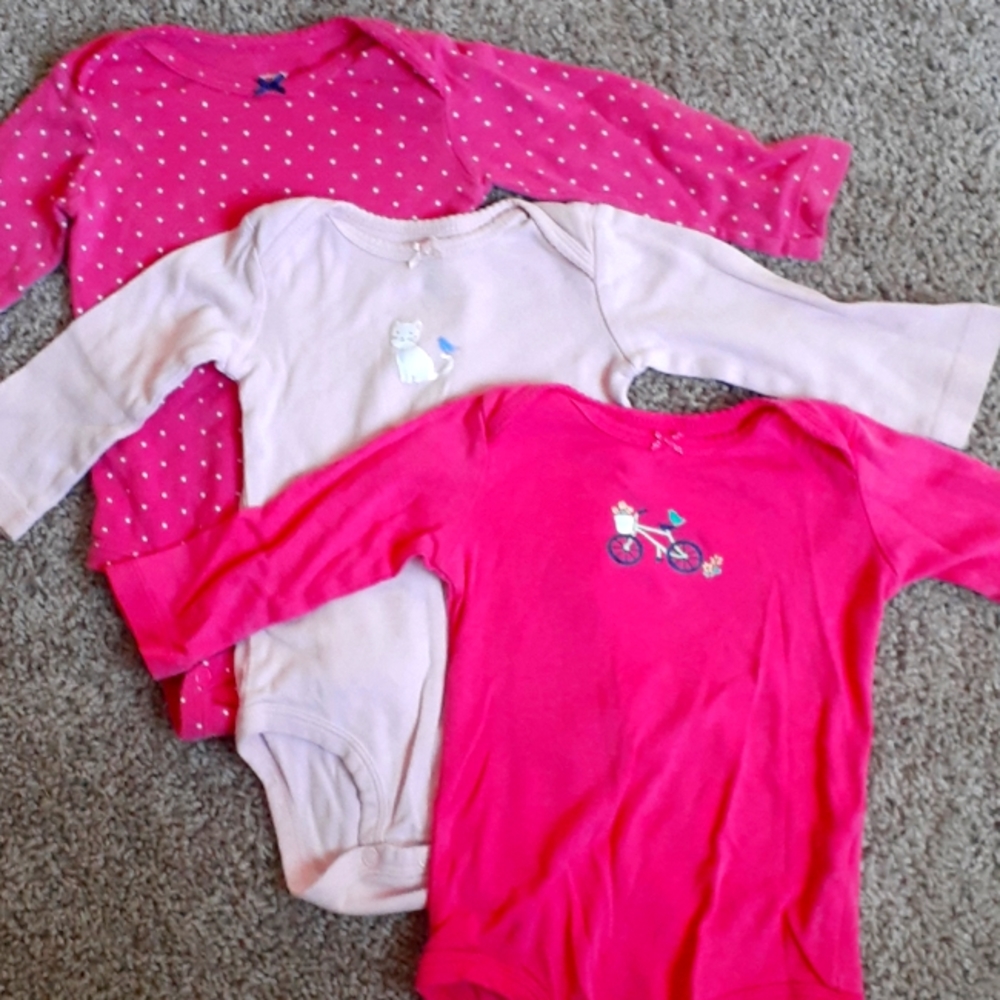 Three 9 Month Onesies